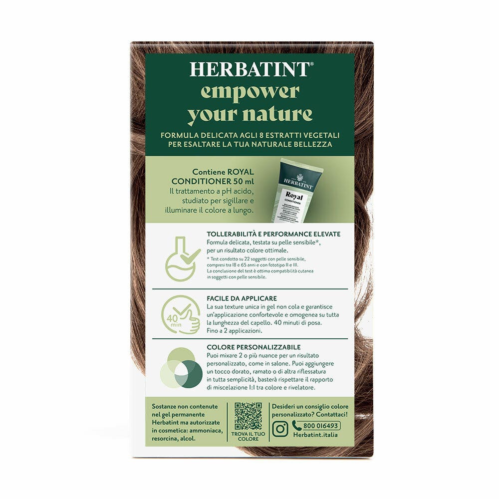 Herbatint Teinture pour cheveux Gel permanent 6D Blond foncé doré 170 ml