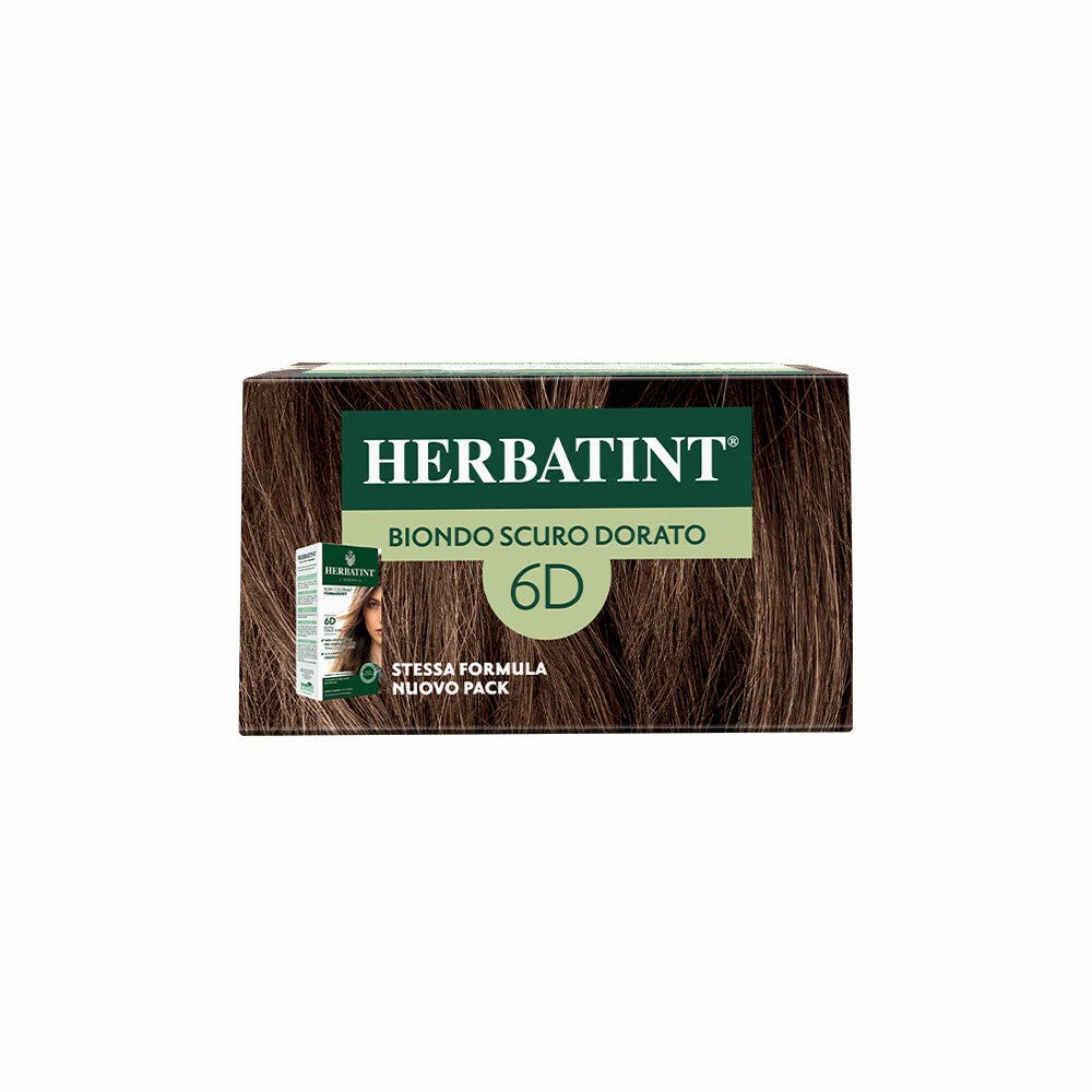 Herbatint Teinture pour cheveux Gel permanent 6D Blond foncé doré 170 ml