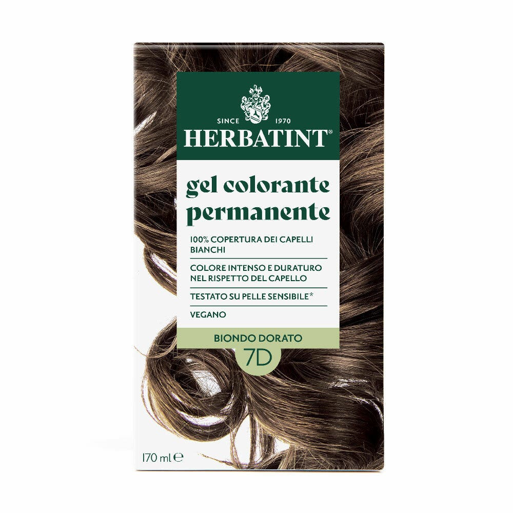Herbatint Gel colorant permanent 7D Blond doré 170 ml