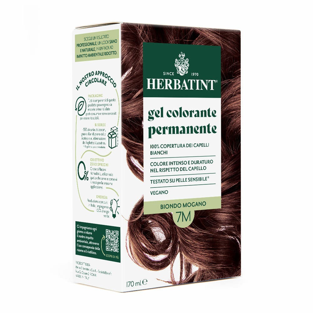 Herbatint Gel colorant permanent 7M Blond acajou 170 ml