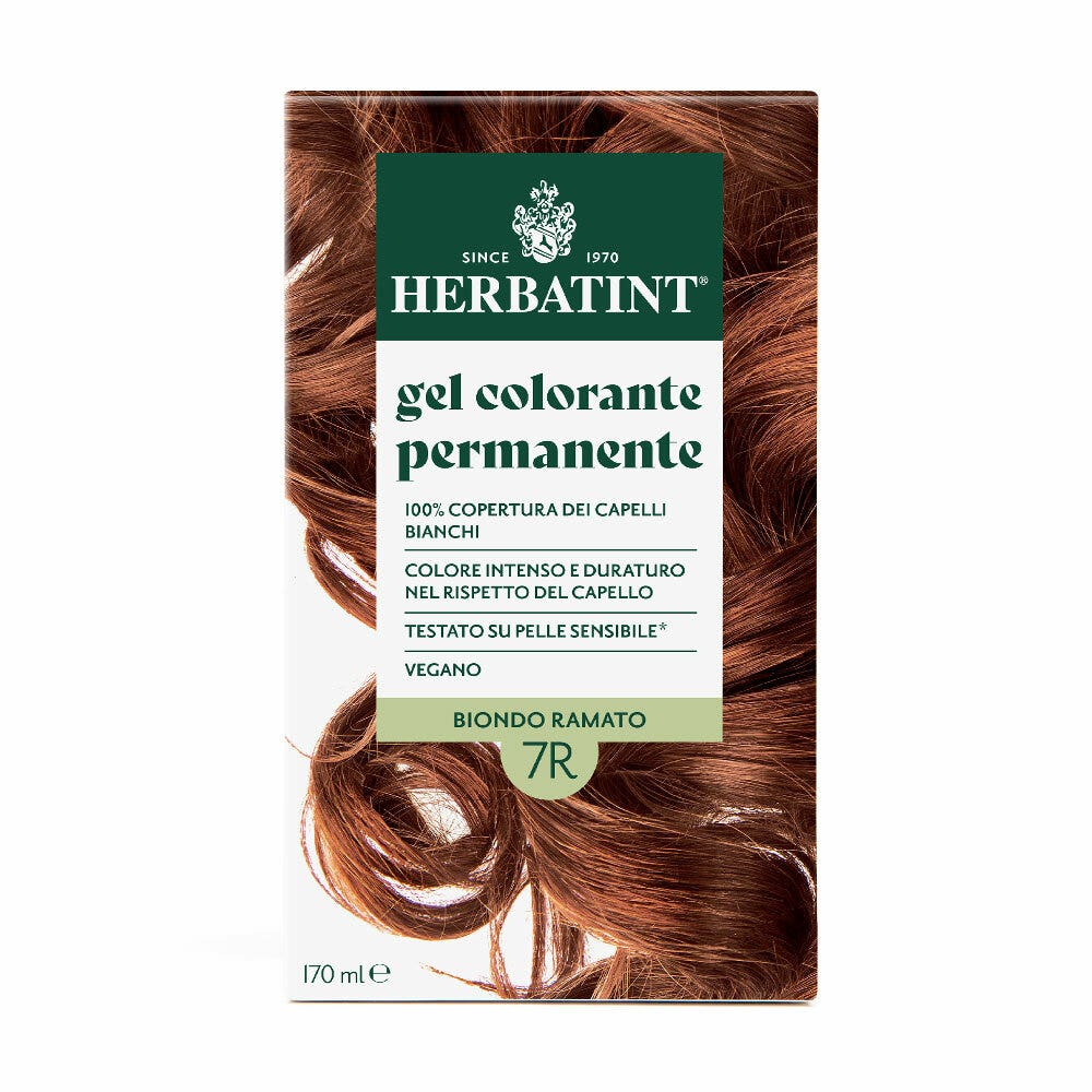 Herbatint Teinture pour cheveux en gel permanente 7R Blond cuivré 170 ml