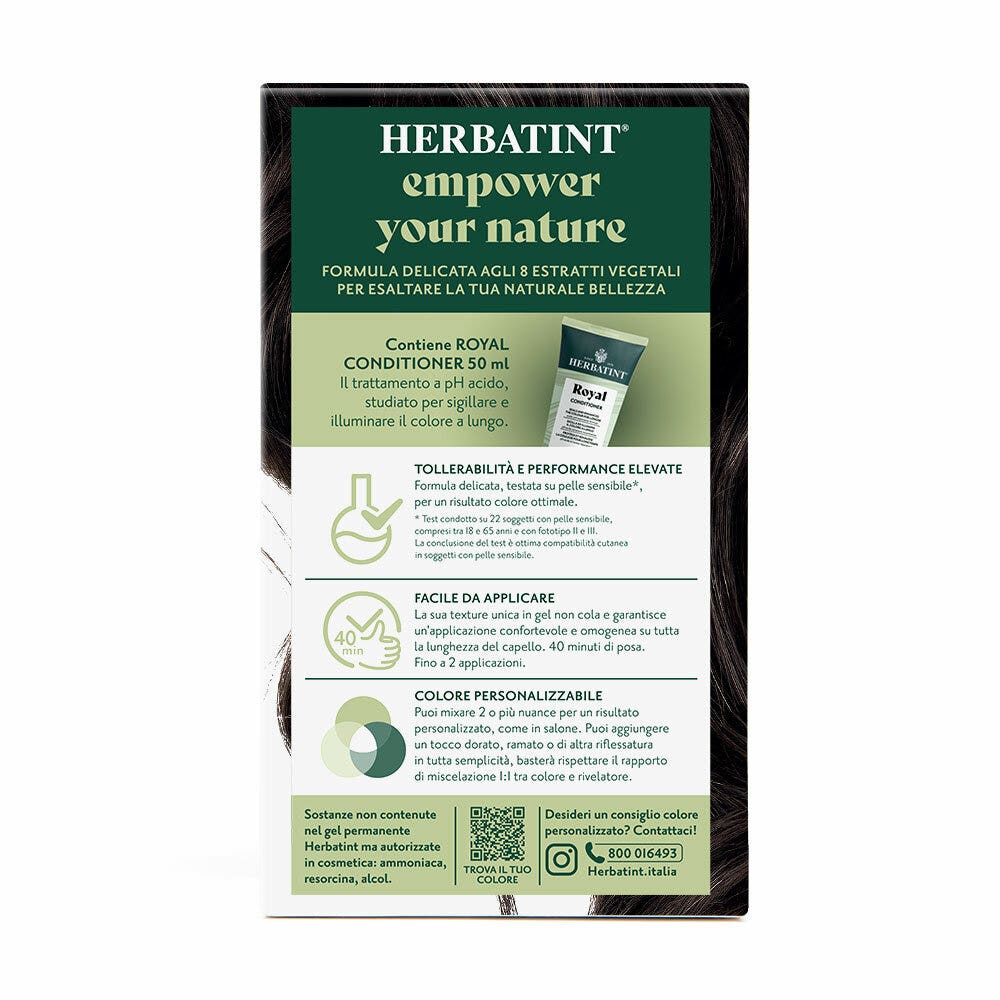 Herbatint Gel Colorant Permanent 4C Châtain Cendré 170 ml