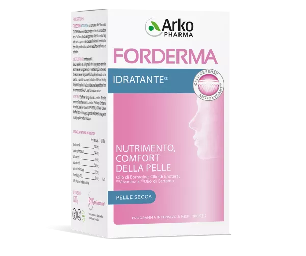 Arkopharma Forderma Hydratant 180 gélules