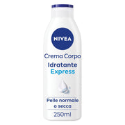 Nivea Crème Corps Hydratante Express 72 Heures pour Peaux Normales et Sèches 250 ml