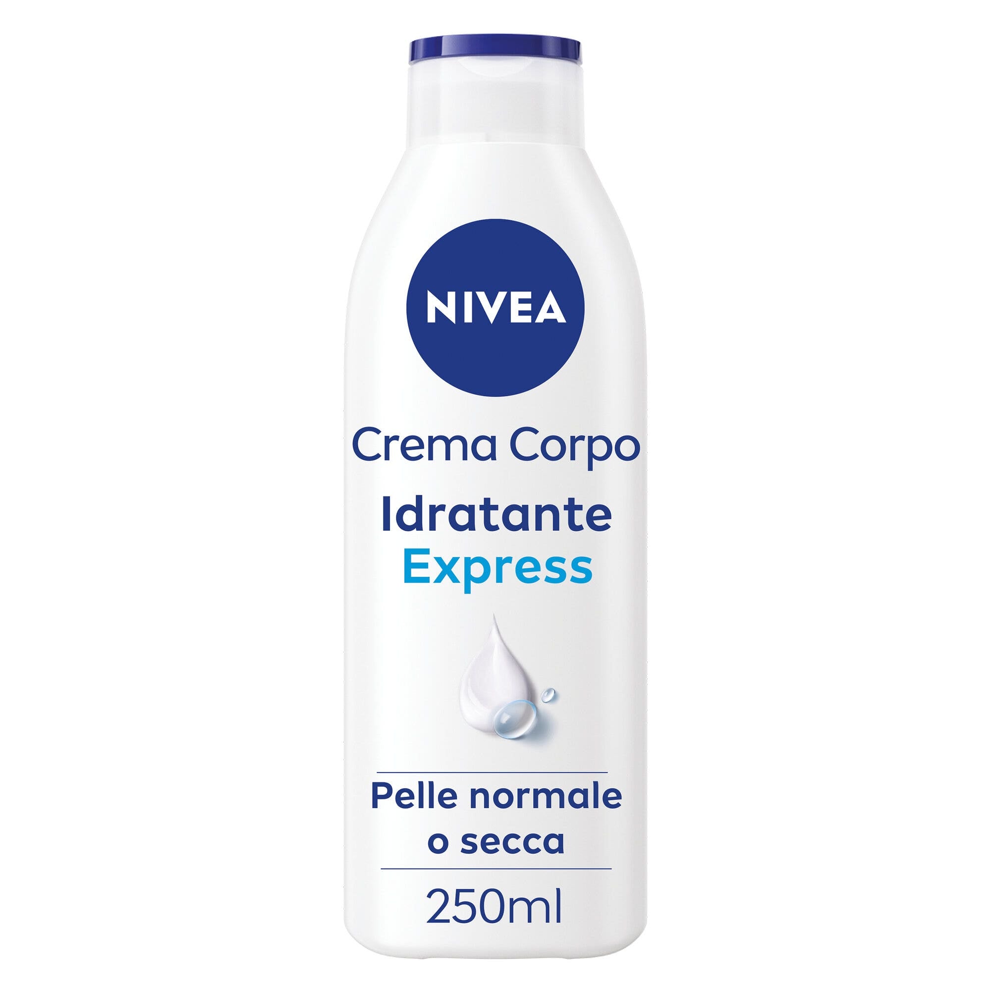 Nivea Crème Corps Hydratante Express 72 Heures pour Peaux Normales et Sèches 250 ml
