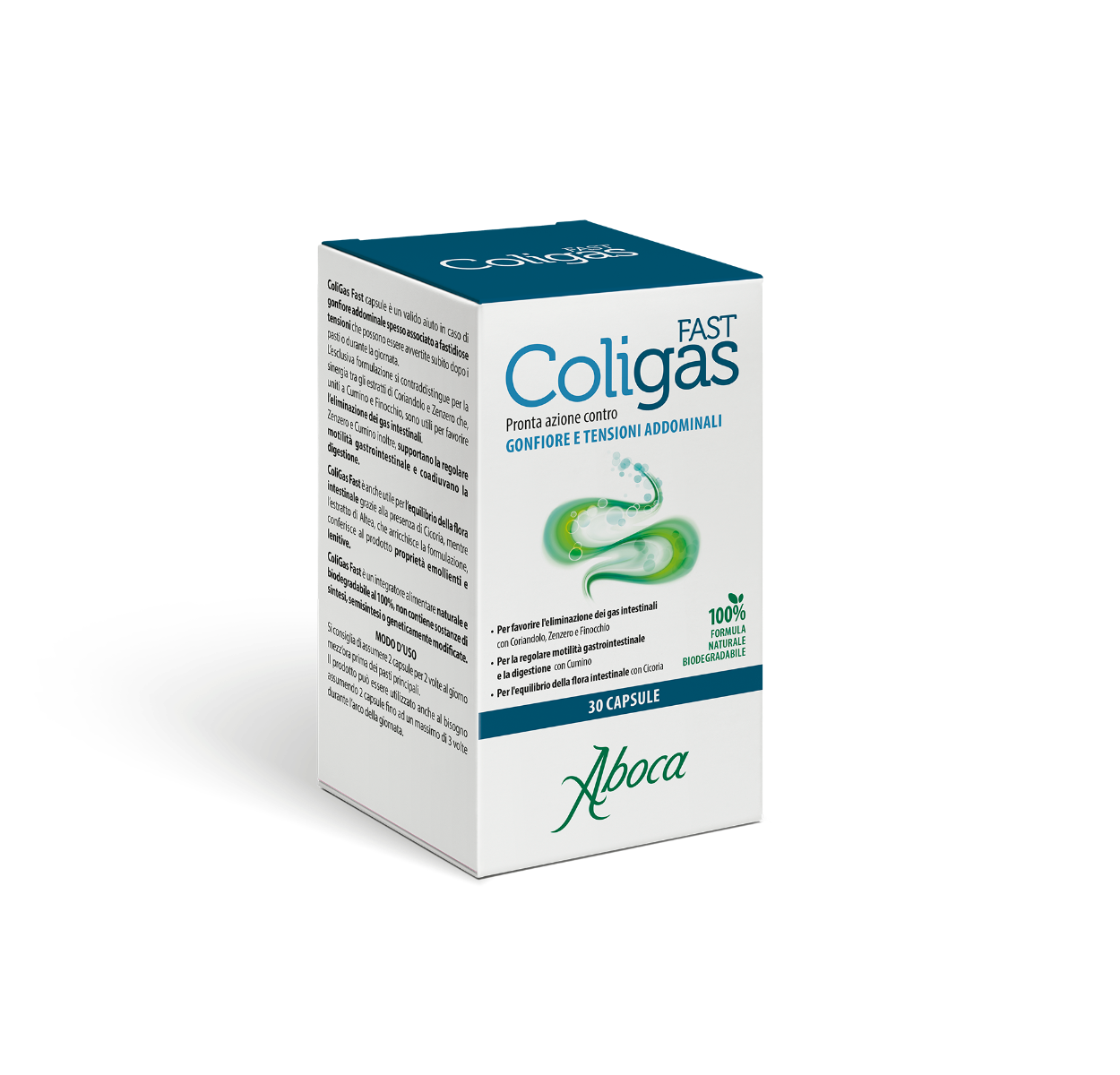 Aboca Coligas Fast 30 gélules