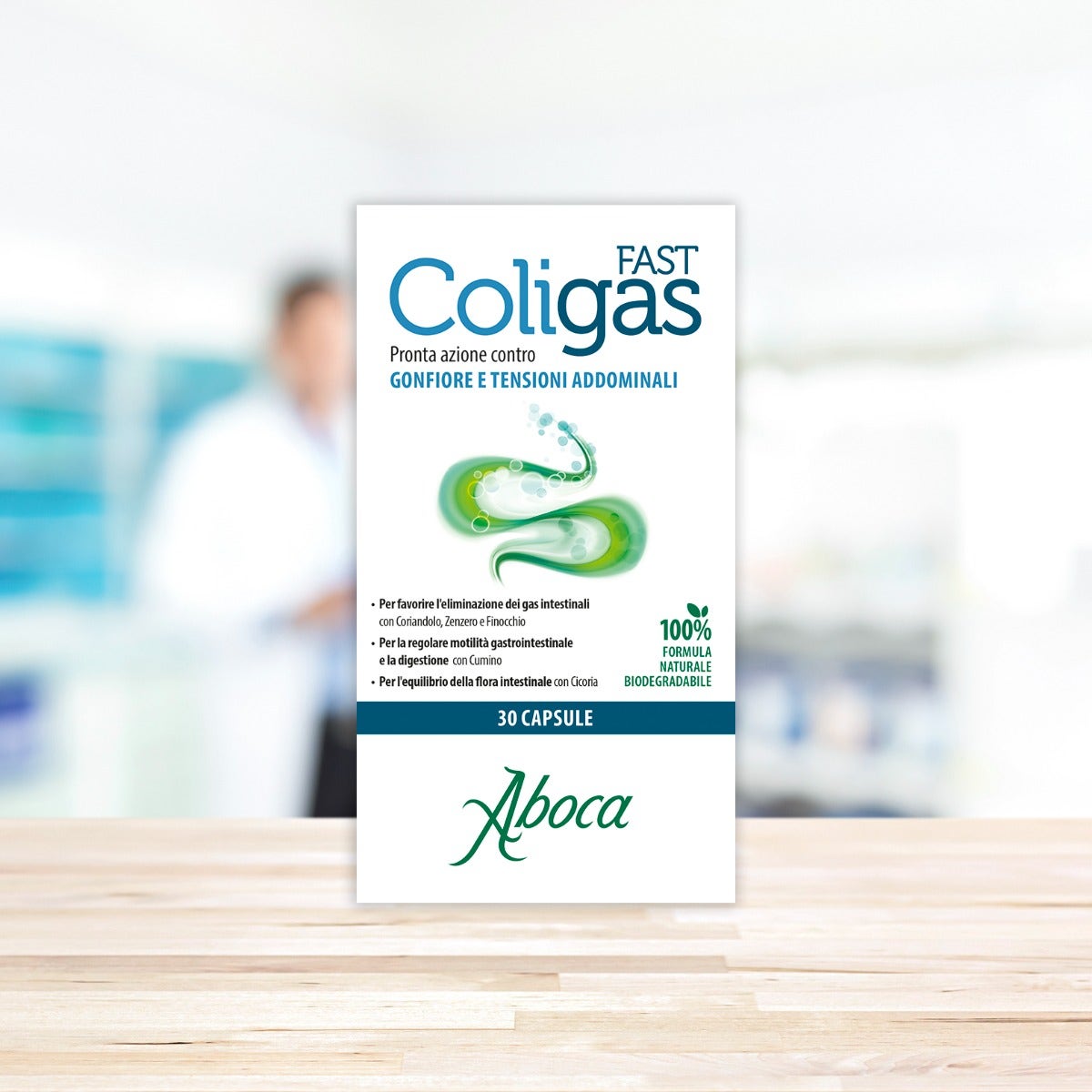 Aboca Coligas Fast 30 gélules