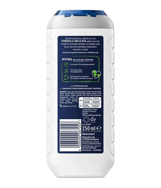 Nivea Men Doccia Shampoo Sensitive 250ml