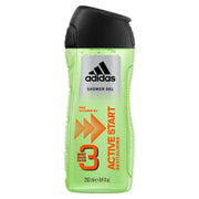 Adidas Active Start 3In1 Body, Hair And Face Gel Doccia Uomo 250ml