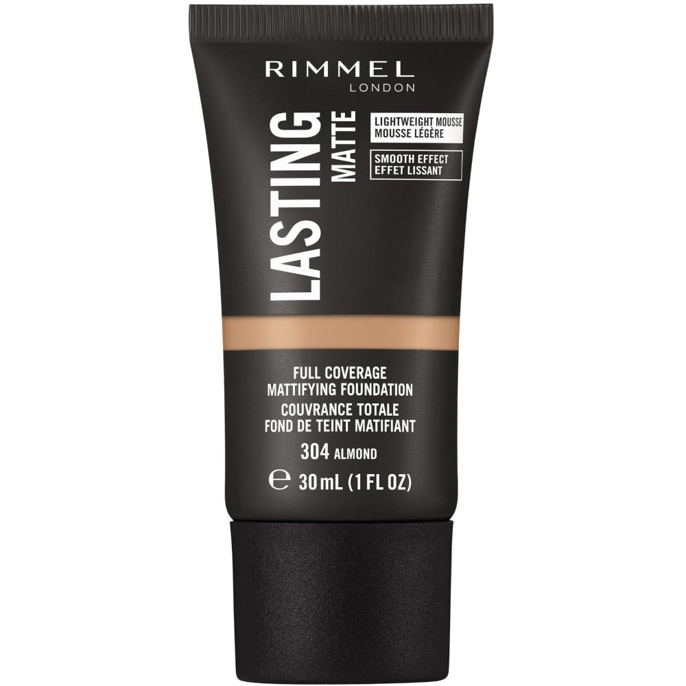 Rimmel Fondotinta Lasting Matte 304 Almond 30ml