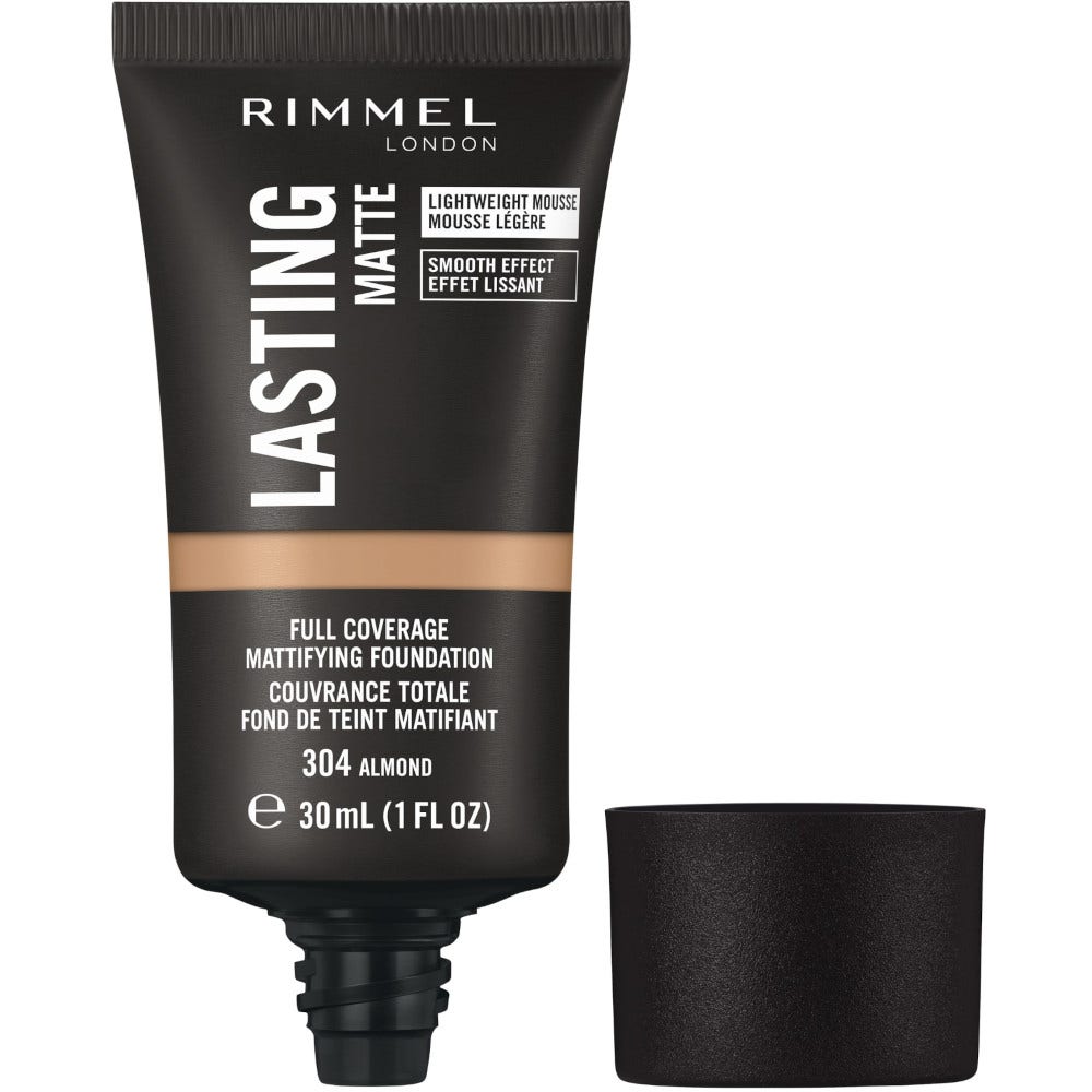 Rimmel Fondotinta Lasting Matte 304 Almond 30ml