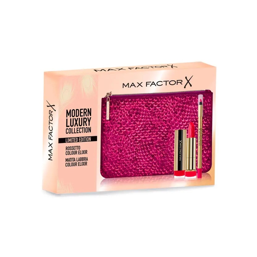 Max Factor Kit Maquillage Lèvres Parfaites Version Bordeaux 1 Coffret Cadeau