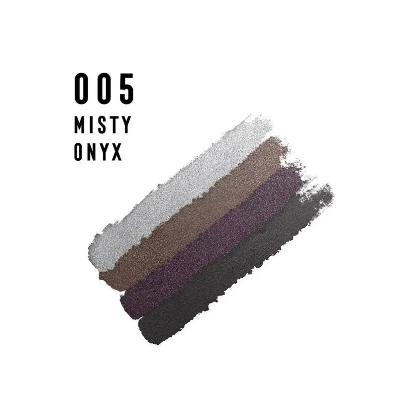 Max Factor Colour Expert Soft Touch Palette 4 ombres à paupières douces et estompables 005 Misty Onix