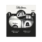 Sally Hansen Miracle Gel Duo Pack Top Coat + Vernis à ongles couleur 900 Get Mod