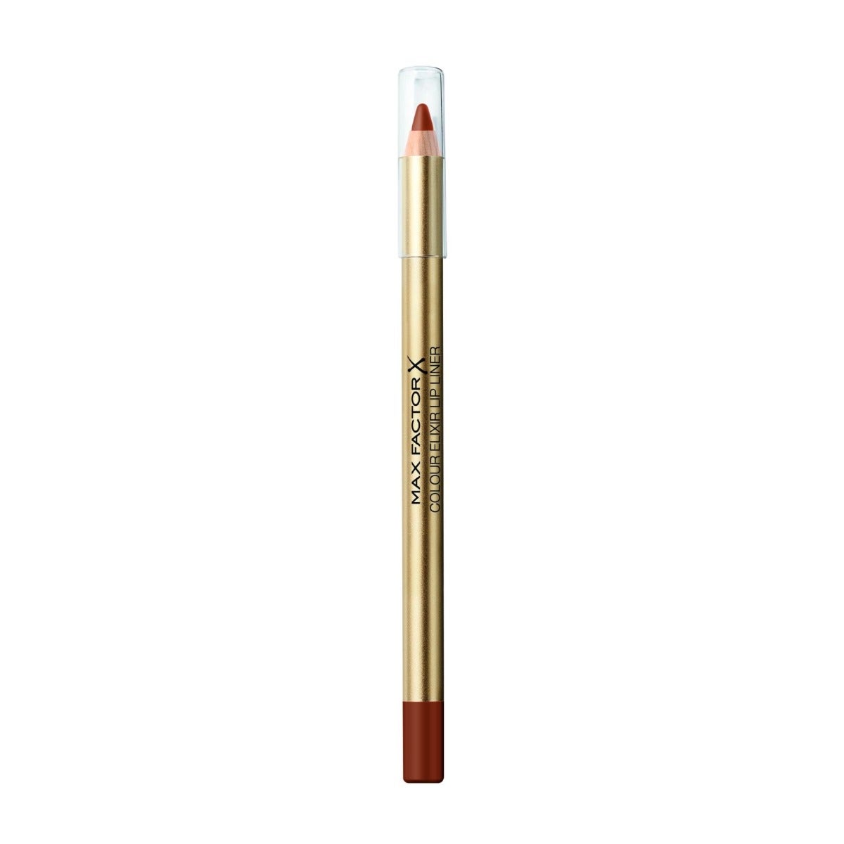 Max Factor Color Elixir Lip Liner Crayon à lèvres longue tenue, teinte 25 Brown 'N Bold, 10 g