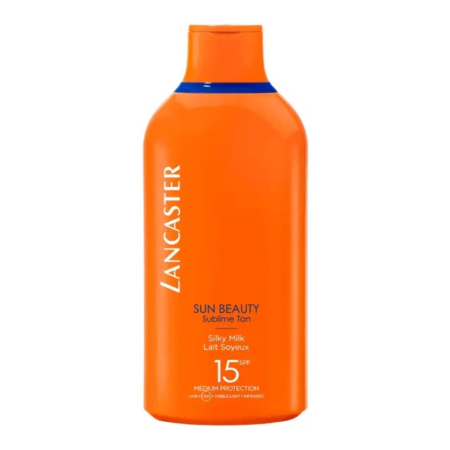 Lancaster Sun Beauty Sublime Tan Silky Milk SPF 15 Lait pour le corps et le visage 400 ml
