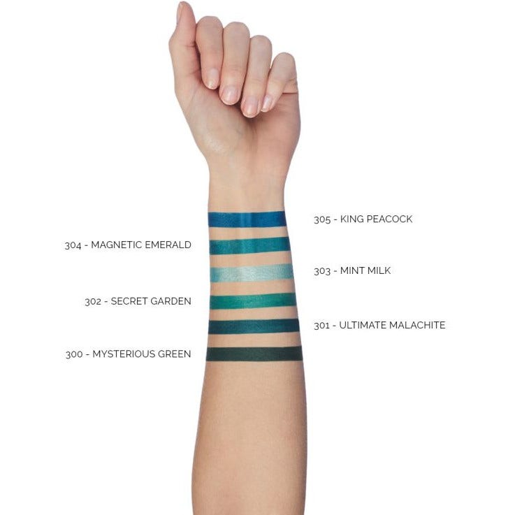 Pupa Vamp! Eye Pencil Matita Waterproof 2 In 1 Eyeliner E Kajal 0.35g Magnetic Emerald 304