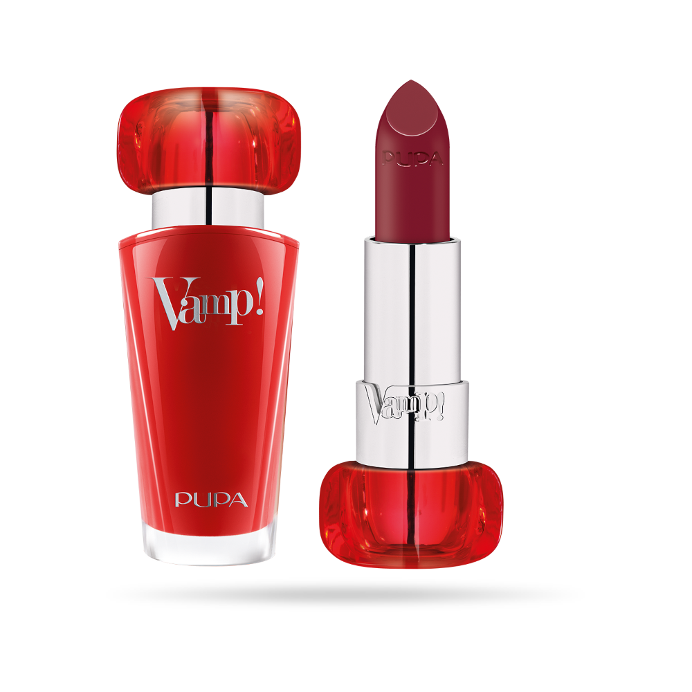 Pupa Vamp! Lipstick Rouge à lèvres volumateur 3,5 g Scarlet Bordeaux 300