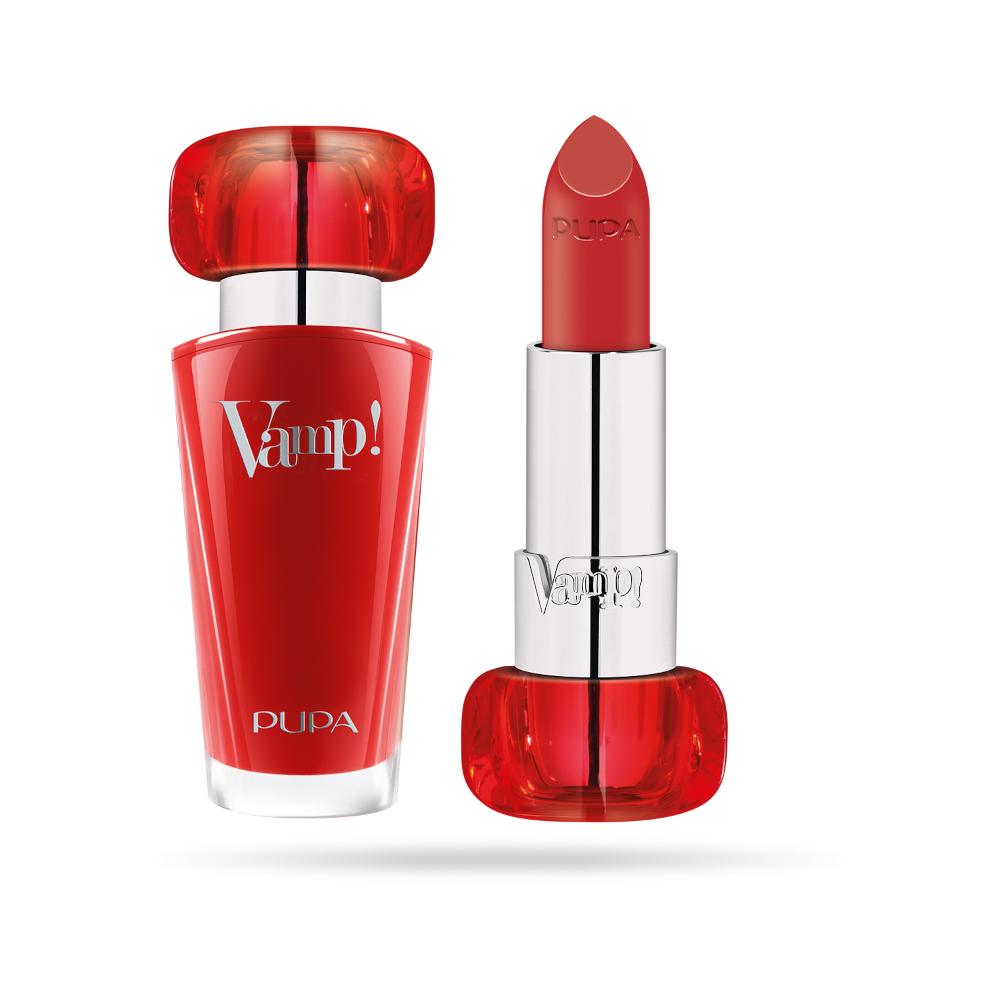 Pupa Vamp! Lipstick Rouge à lèvres volumateur 3,5 g - Red Flame 304