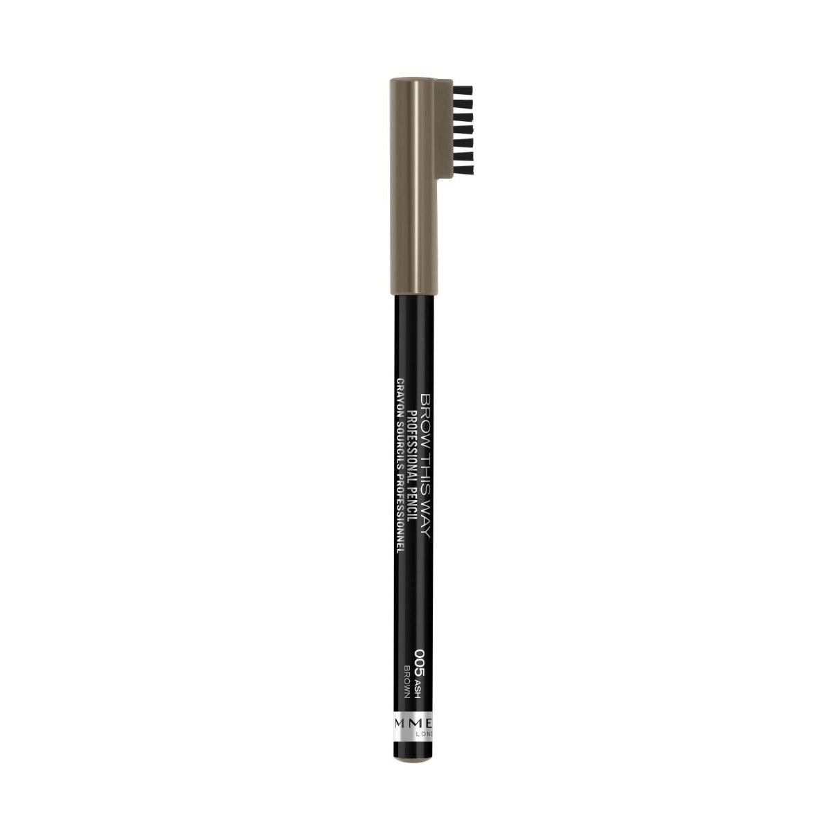 Rimmel Crayon à sourcils Brow This Way Professional Pencil 005 Ash Brown