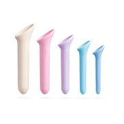 Vagiwell Kit de dilatateurs vaginaux en silicone, 5 pièces
