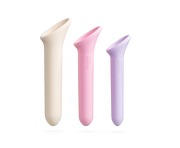 Vagiwell Set de dilatateurs vaginaux en silicone, 3 pièces, taille L