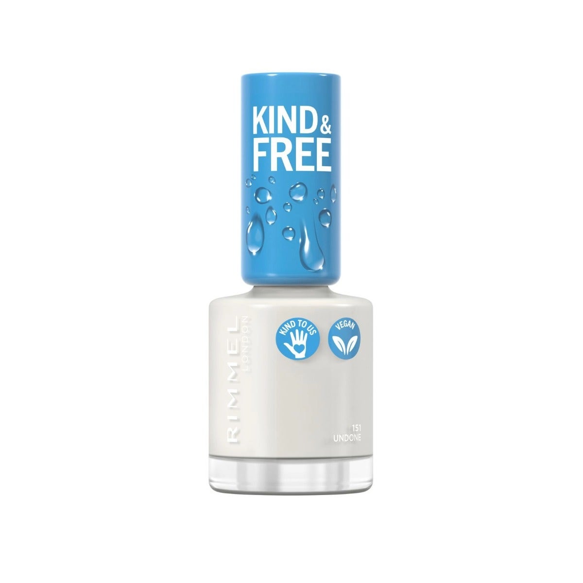Rimmel Kind & Free Vernis à ongles à base naturelle Teinte 151 Fresh Undone 8 ml