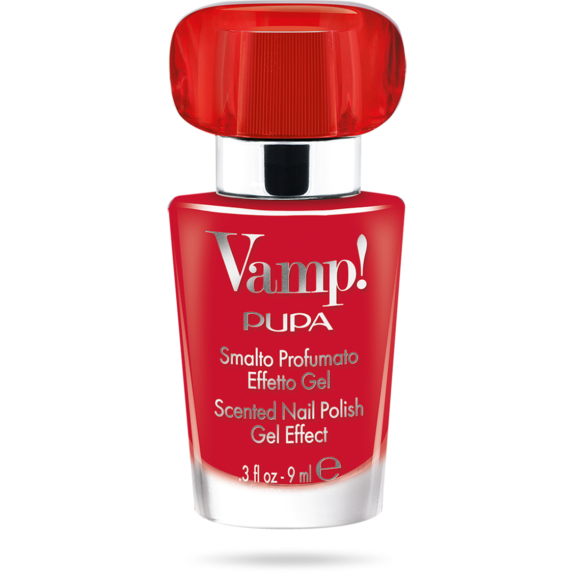 Pupa Vamp Vernis à ongles parfumé effet gel 211 Scarlet Red 9 ml