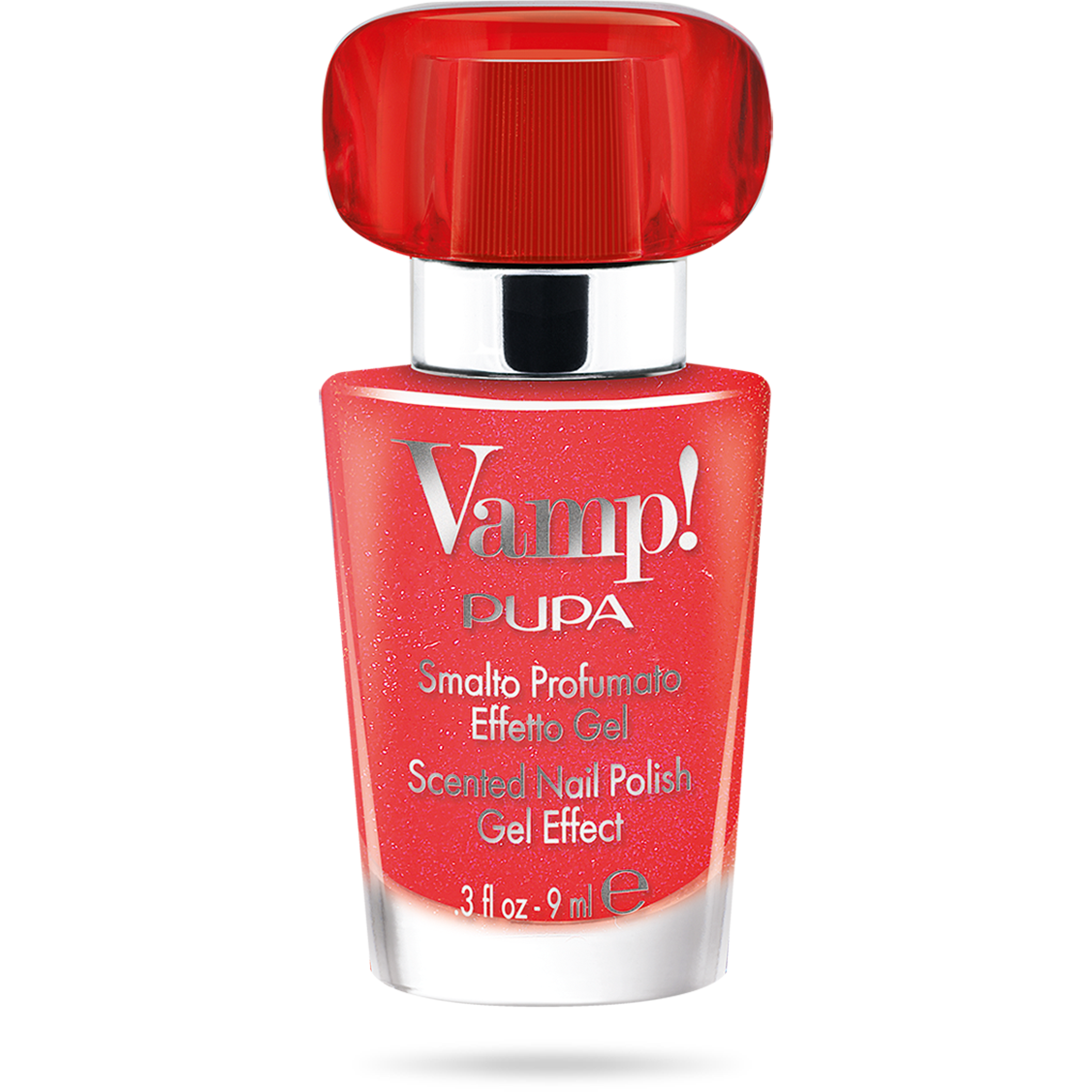 Pupa Vamp Vernis à ongles parfumé effet gel 213 Pop Coral 9 ml