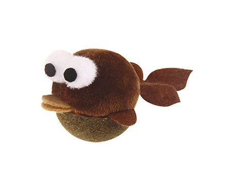Croci Euphoria Big Eyes avec cataire, jouet pour chats 7 cm, motifs assortis