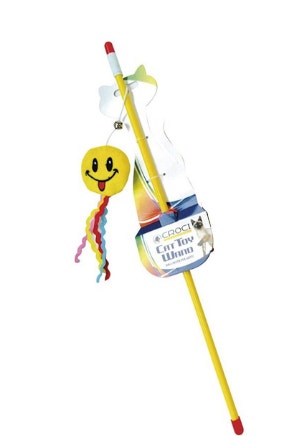 Croci Bâton avec smile, jouet pour chats, 46 cm, motifs assortis