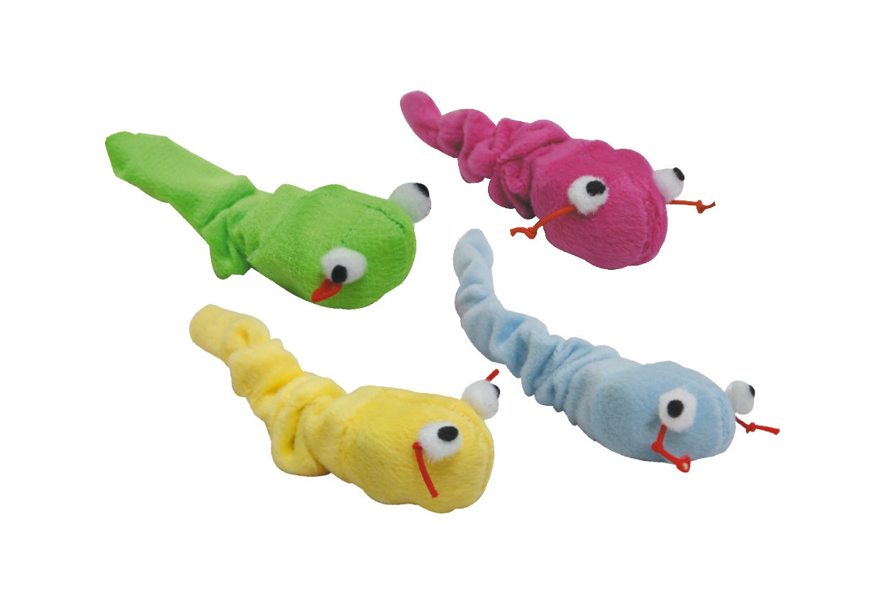 Croci Tremolino Snake Jouet pour chats 1 pièce Couleurs assorties