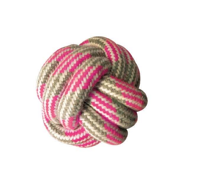 Croci Cotonosso balle rose pastel jouet pour chiens 7,5 cm