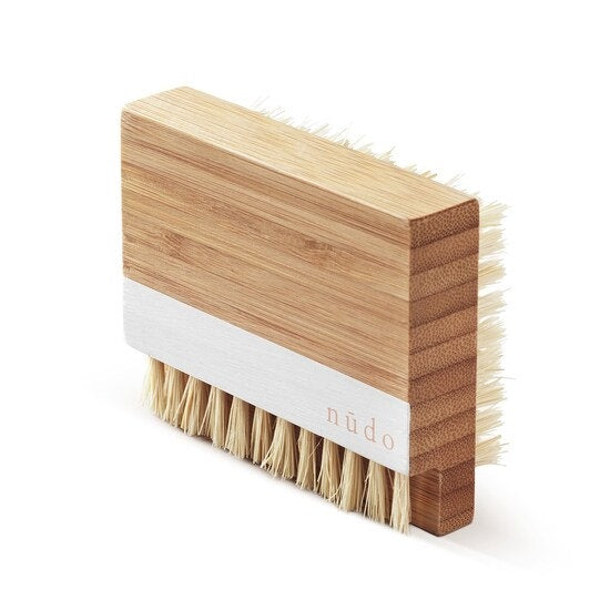 Nudo Brosse pour ongles des mains/pieds en bambou et fibre d'agave