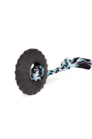 Camon Jouet pour chiens en mousse TPR avec corde en coton 15 cm