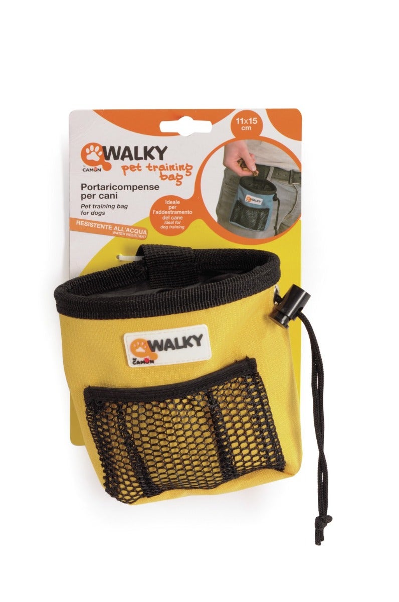 Camon Walky Sac à friandises d'entraînement pour chiens 11 x 15 cm
