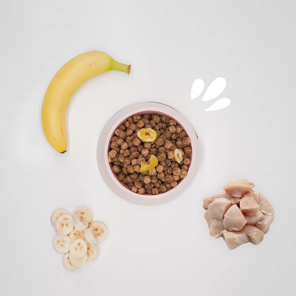 Hygge Puppy Crocchette Pollo E Banana Per Cani Cuccioli Di Taglia Media E Grande Sacco 5kg