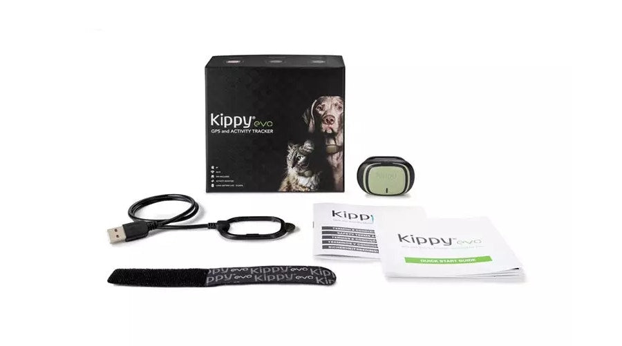Kippy EVO Green Forest GPS Con Activity Tracking Per Cani E Gatti