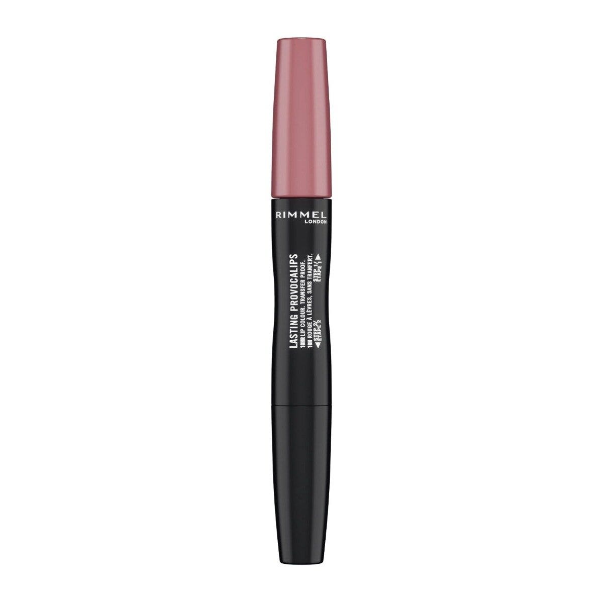 Rimmel Provocalips Rossetto Liquido In 2 Step Tonalità 400 Grin & Bare It