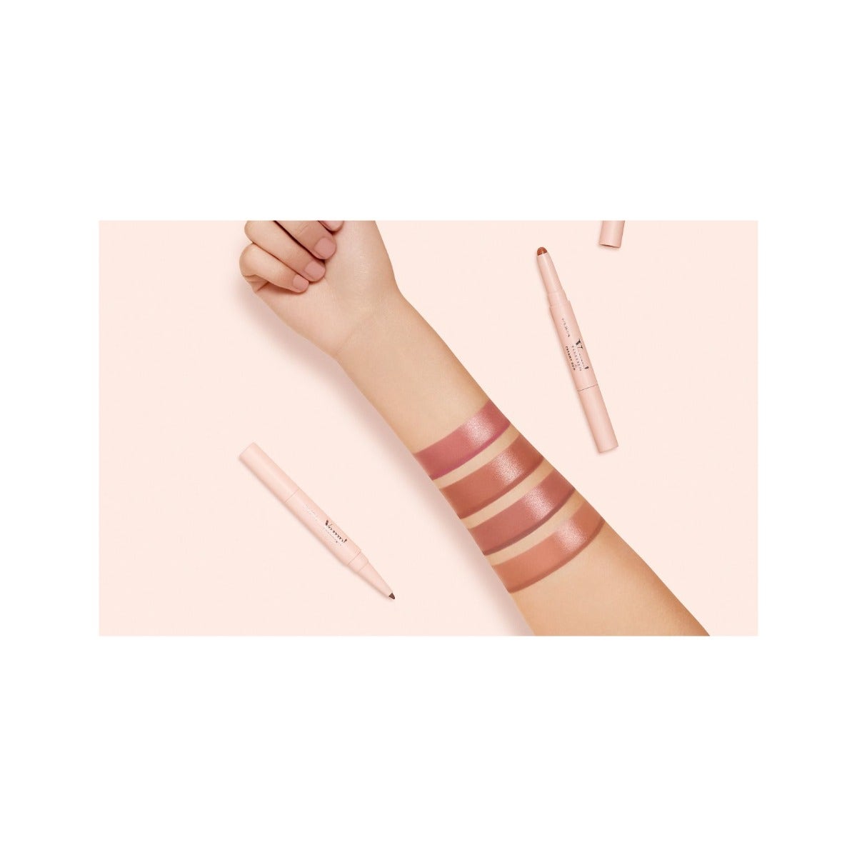 Pupa Vamp! Creamy Duo Matita Labbra Contouring & Rossetto Brillante 001 Fair Nude