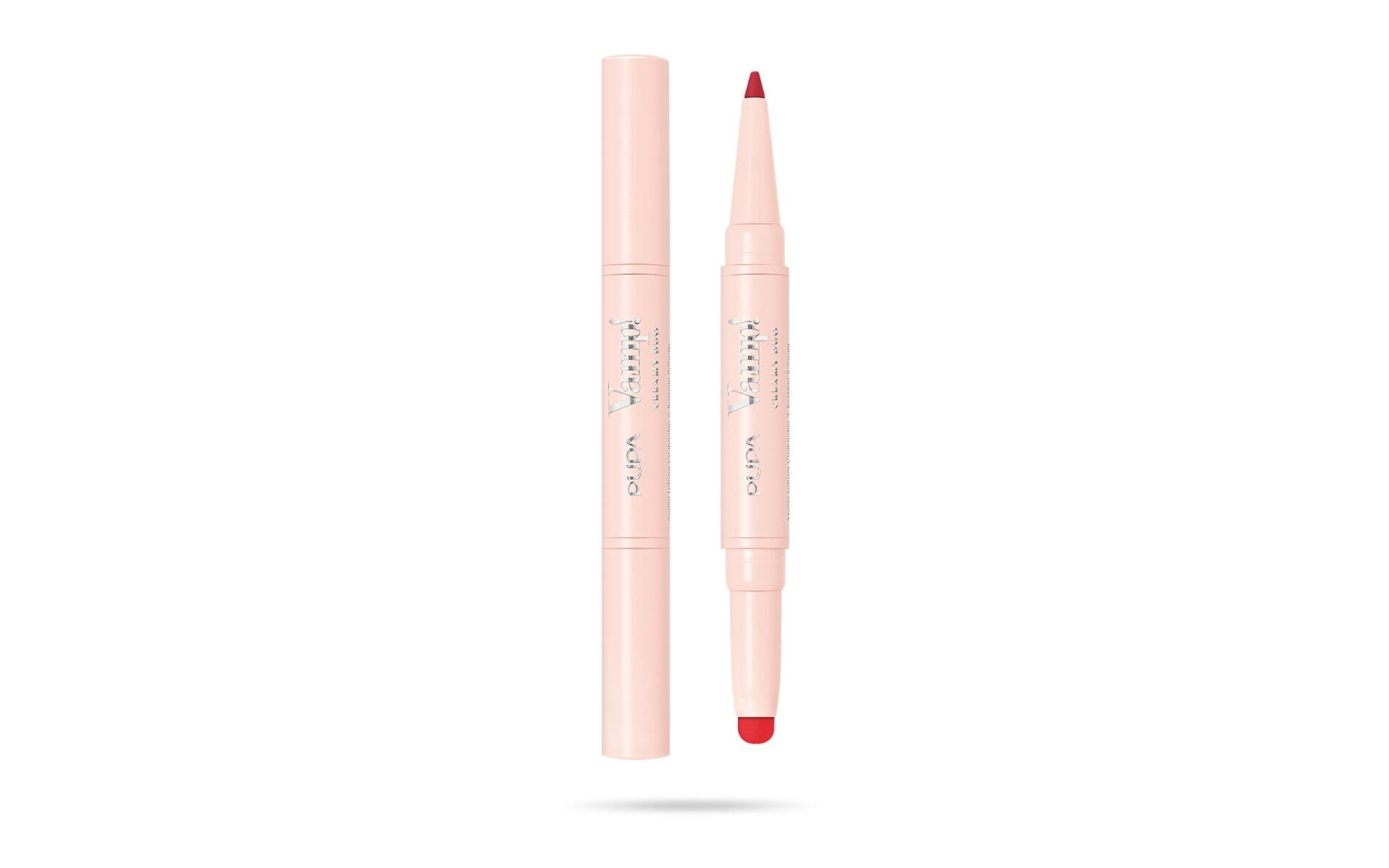 Pupa Vamp! Crayon à lèvres contouring & rouge à lèvres brillant 010 True Red