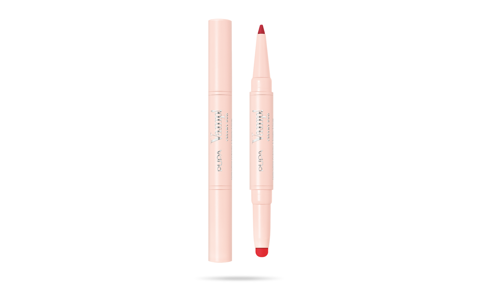 Pupa Vamp! Crayon à lèvres contouring & rouge à lèvres brillant 010 True Red