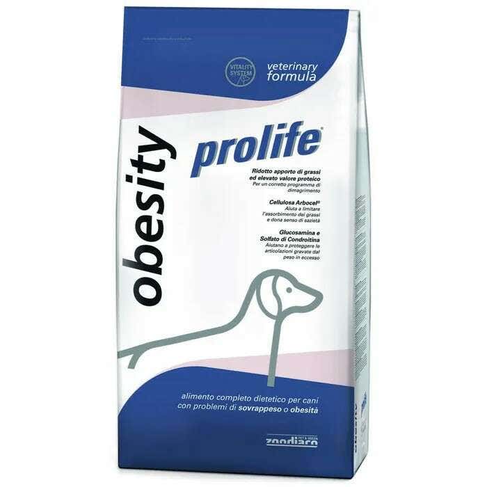 Prolife Veterinary Obesity Croquettes pour chiens, sac de 10 kg