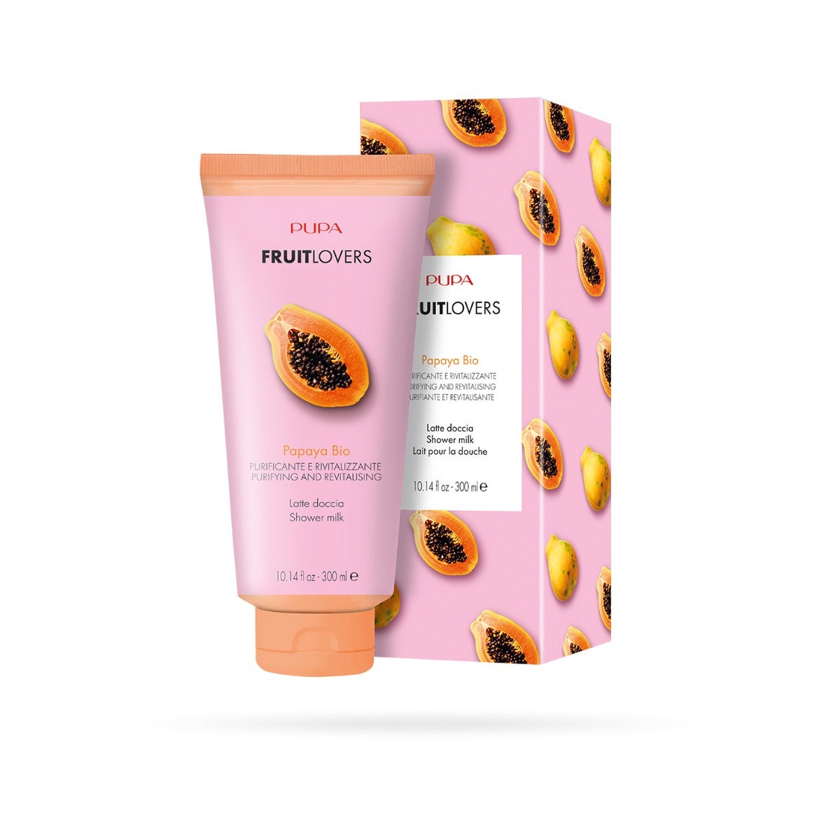Pupa Fruit Lovers Lait de douche Papaye Bio 300 ml
