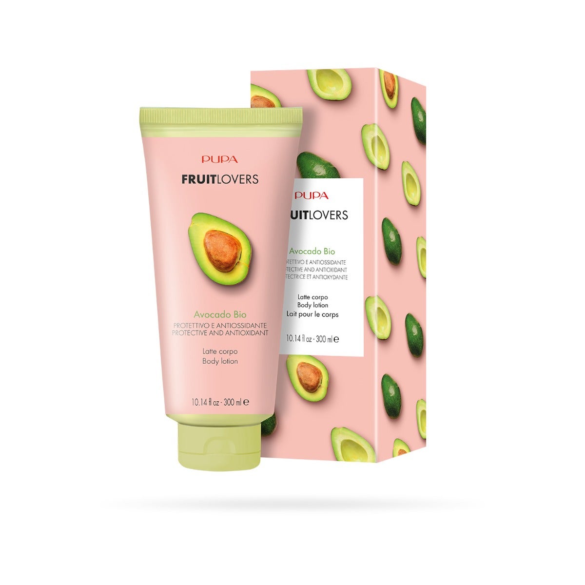 Pupa Fruit Lovers Lait Corporel à l'Avocat Bio 300 ml