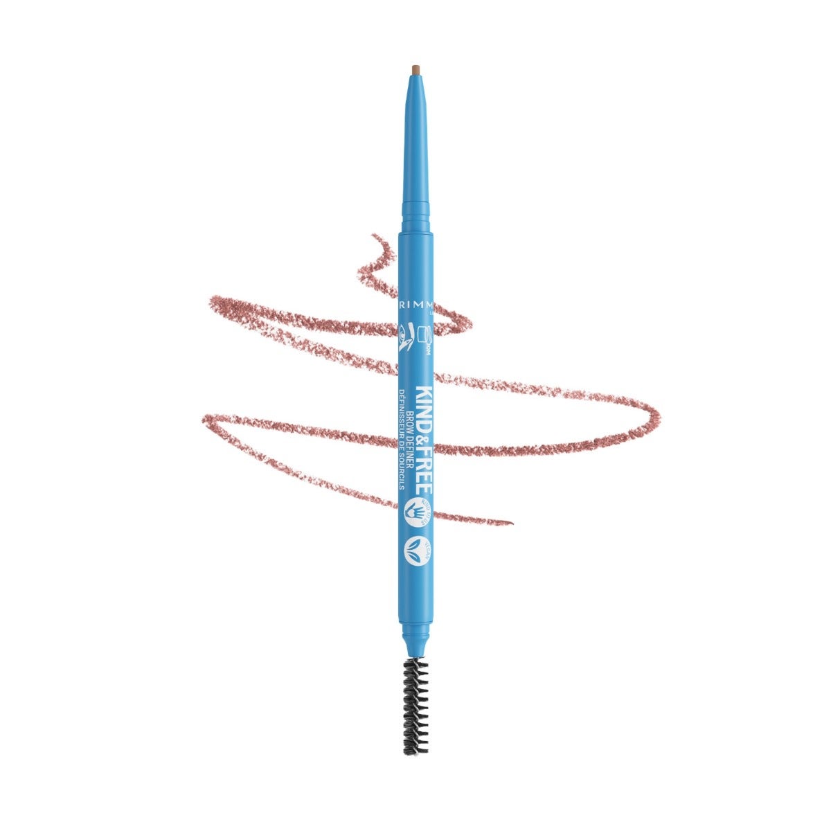 Rimmel Kind & Free Matita Sopracciglia Brow Definer 003 Warm Brown