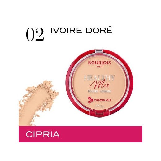 Bourjois Poudre Healthy Mix N° 02 Ivoire Doré 11 g