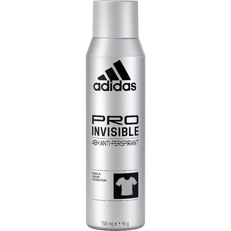 Adidas Pro Invisible Deodorante Spray Antitraspirante Uomo 48H 150ml