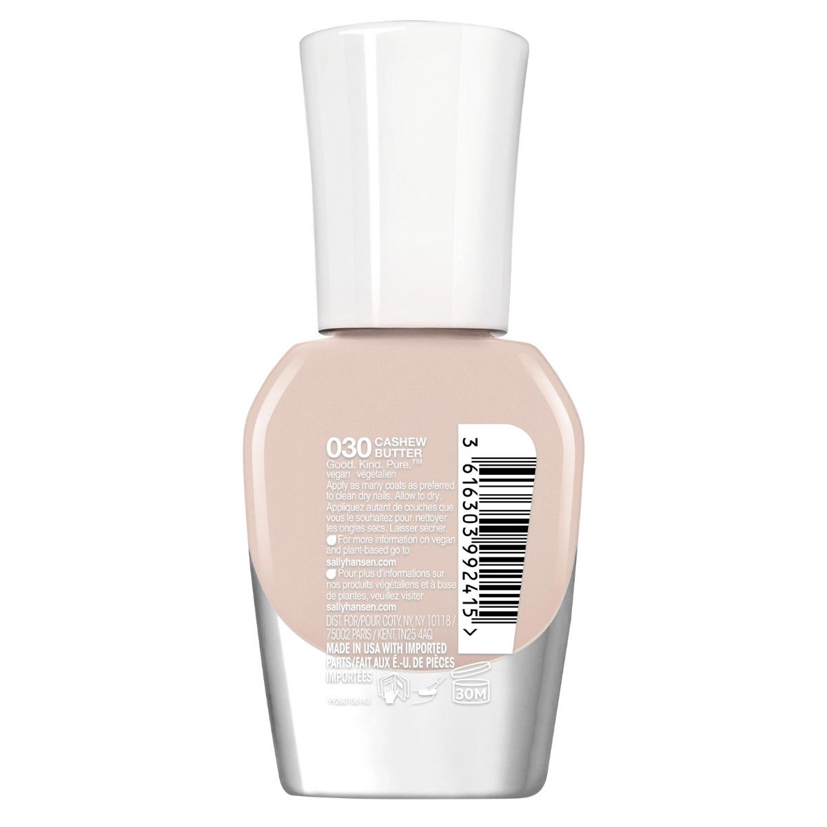 Sally Hansen Vernis à ongles Good Kind Pure 30 Cashew Butter