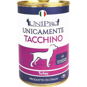 Unipro Unicamente Dinde Nourriture humide pour chiens adultes Pot de 400 g